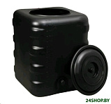 Картинка Бак для душа Альтернатива 150 л с металлическим шаровым краном (черный)