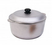 Картинка Казан с крышкой Силумин БК03