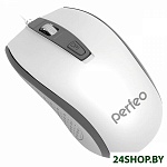 Картинка Мышь Perfeo PF-383-OP Profil (белый/серый)