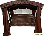 Садовые качели МебельСад Тор (горох, коричневый)