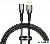 Glimmer Series Fast Charging Data Cable USB Type-A - Type-C 100W CADH000501 (2 м, черный)