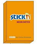 Картинка Блок самоклеящийся бумажный Stickn Hopax 21160 (оранжевый)