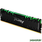 Картинка Оперативная память Kingston FURY Renegade RGB 16GB DDR4 PC4-25600 KF432C16RB1A/16