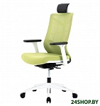 Картинка Кресло Chair Meister Nature II (белая крестовина, зеленый)