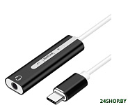 Картинка USB аудиоадаптер ORIENT AU-05PLB