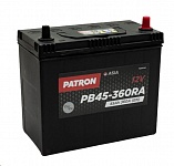 Картинка Автомобильный аккумулятор Patron Asia PB45-360RA (45 А·ч)