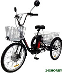 E-Alfa Trike 24 (черный)