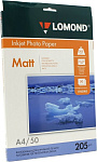 Картинка Фотобумага Lomond Матовая А4 205 г/кв.м. 50 листов (0102085)