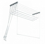 Картинка Сушилка для белья Comfort Alumin потолочная 7 стержней алюминий 100 см
