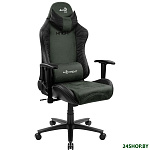Картинка Кресло AeroCool Knight Hunter Green (черный/зеленый)