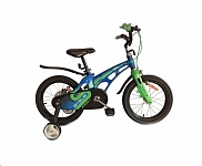 Картинка Детский велосипед Stels Galaxy 16 V010 (синий/зеленый)