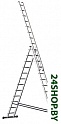Лестница трёхсекционная АЛЮМЕТ 5312 (12 ступеней)