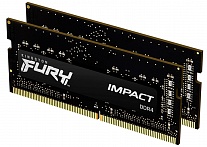Картинка Оперативная память Kingston FURY Impact 2x8GB DDR4 SODIMM PC4-23400 KF429S17IBK2/16