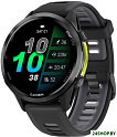 Умные часы Garmin Forerunner 970 47 мм (темно-серый/серый)