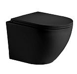 Картинка Унитаз WeltWasser Merzbach 004 MT-BL (черный матовый)