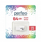 Картинка USB Flash Perfeo M01 64GB (белый)