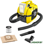 Картинка Пылесос Karcher WD 1 Compact Battery 1.198-300.0