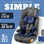 Simple ZY10 (черный/синий)