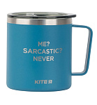 Картинка Термокружка Kite K22-379-02 400 мл (синий)