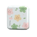 Картинка Портативное зарядное устройство Yoobao M4 Mini (белый, цветок)