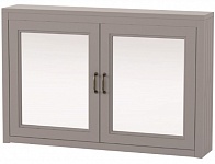 Картинка Шкаф с зеркалом Аква Родос Waterford 100 ОР0002964 (серый матовый)