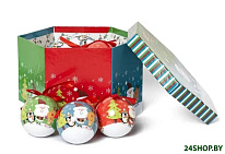 Картинка Набор ёлочных шаров папье-маше WINTER GLADE 7514G247