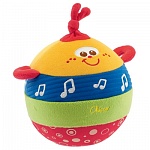 Картинка Музыкальная игрушка Chicco Мягкий мячик арт. 9040