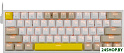 Клавиатура Redragon Fizz 72596 (Redragon Red, белый/бежевый)