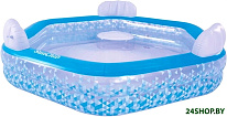Giant Hexagon Family Pool JL57161 (223x211x58)