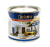 Картинка Эмаль Dekor ПФ-115 глянцевая (белый, 1.8 кг)
