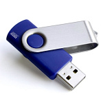 Картинка Флеш-память GOODRAM Twister 16GB Blue (PD16GH2GRTSBR9)