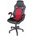 Картинка Кресло Mio Tesoro Дино X-2706 (черный/красный)