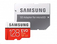 Картинка Карта памяти Samsung EVO Plus 2020 microSDXC 128GB (с адаптером)