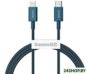 Картинка Кабель Baseus CATLYS-C03 USB Type-C - Lightning (2 м, синий)