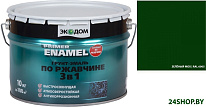 Грунт-эмаль по ржавчине 3 в 1, 10 кг (зеленый мох, RAL 6005)