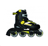 Картинка Роликовые коньки Vimpex Sport PW-121 A (р-р 27-30, черный/желтый)