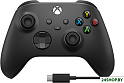 Геймпад Microsoft Xbox + USB-C кабель (черный)