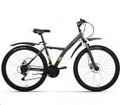 Картинка Велосипед FORWARD DAKOTA 26 1.0 16.5 2022 (темно-серый, оранжевый)