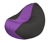 Картинка Кресло-мешок Flagman Classic K2.1-226 (темно-серый/сиреневый)
