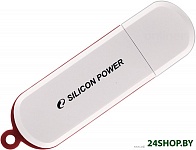 Картинка Флеш-память Silicon Power LuxMini 320 32 Gb White