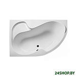 Картинка Ванна 1Марка Aura 160x105 L (с каркасом и экраном)