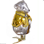 Картинка Елочная игрушка Грай Мышь на прищепке Ф-77