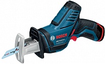 Картинка Аккумуляторная ножовка Bosch GSA 10.8 V-Li (2 аккум. 2.0 A/h) в боксе