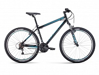 Картинка Велосипед Forward Sporting 27.5 1.0 р.17 2021 (черный/синий)