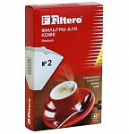 Картинка Фильтры для кофеварок Filtero №2/40 шт. (белый)