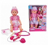 Картинка Кукла Simba New Born Baby Baby with Doctor Accessories 105032355