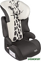 Детское автокресло Siger Смарт Animals Жираф (серый/бежевый)