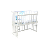 Картинка Детская кроватка Красная звезда Малуша С751 белый