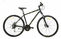 Картинка Велосипед Aist Cross 3.0 28 (рама 21, зелёный, 2020)