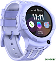 Детские умные часы Elari KidPhone 4G Wink (сиреневый)